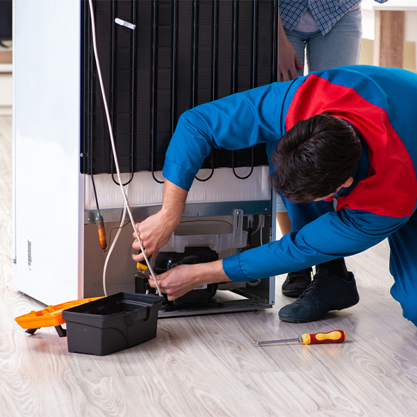 how much do you charge for refrigerator repair services in Valley Park Oklahoma